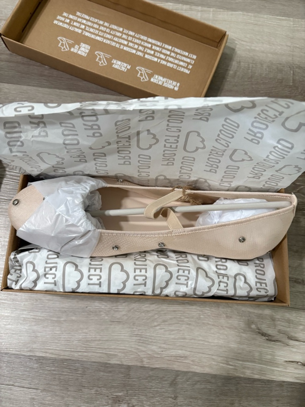Women's Ballet Flats in Light Beige - Comfortable Everyday Style